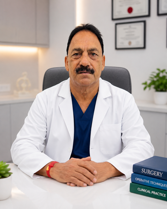 Mr. A. K. Johri - Owner and Founder of Suraj Eye and Dental Hospital